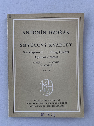 Noten dvorak - noten.,