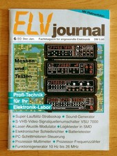 Elektronik-Zeitschrift – ELV journal Dez./Jan. 6/89