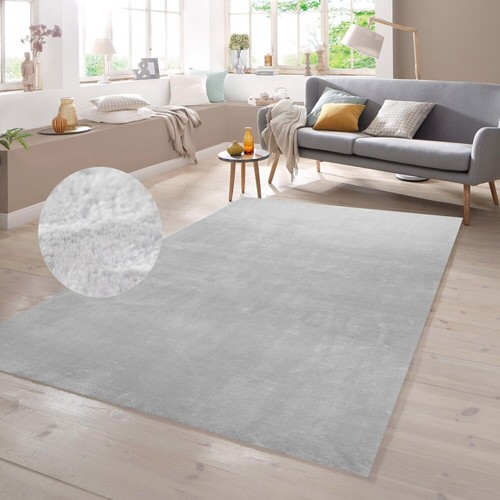 Teppich shaggy flokati grau - in,
