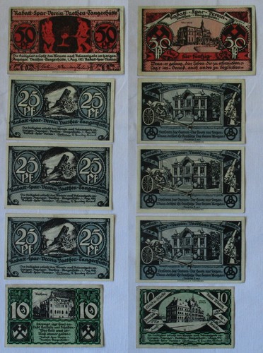 Banknoten notgeld stadt - 5,
