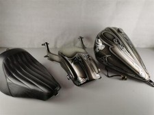 Harley Davidson Softail Universal Custom Lacksatz/ Alutank Airbrush Kruse Design