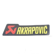Akrapovic Auspuff Aufkleber