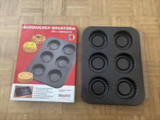 Minikuchen Backform 6 Stück Tartelette Förmchen Torteletts Törtchenformen
