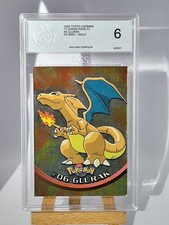 Topps Glurak Holo FOIL PSA PGS 6 Vintage 1999 Wotc Charizard Pokemon Karte