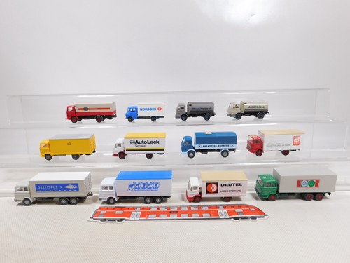 Wiking 12x lkw mb - 1:87,