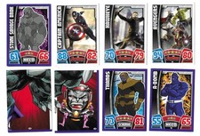 Marvel Avengers - Topps Hero Attax 2010 - 8 Karten Trading Cards - Konvolut Lot