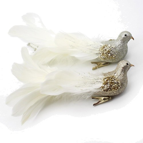 Porzellan weihnachtsvögel - porzellan,