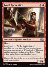 *MtG: 4x Loyal Apprentice - Commander Tarkir: Dragonstorm Uncommon - magicman*