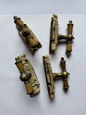 4 antik Fenstergriff Kugel