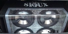 Subwoofer Sioux Neon mit LED-Beleuchtung 2x800 Watt