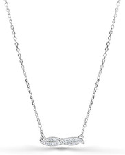 Infinity Halskette Damen 925