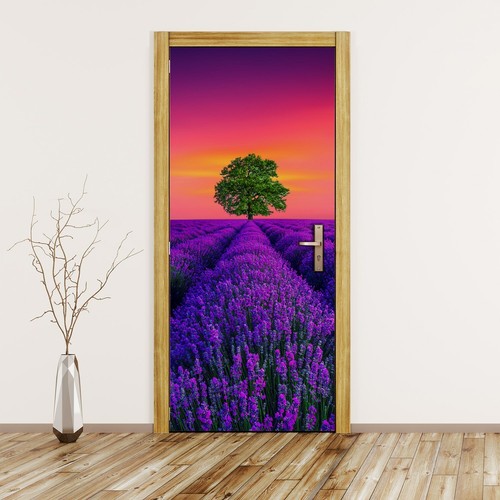 Türtapete türaufkleber baum - türaufkleber, baum-