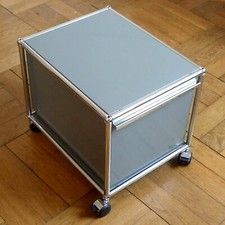 * Orig. USM Haller Rollcontainer * Standcontainer Container Mittelgrau 500x400 *