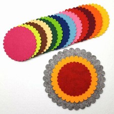 FILZ Untersetzer Rund mit