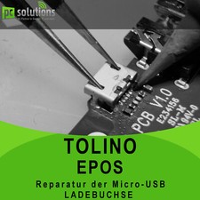 ✅ REPARATUR Austausch Micro USB Buchse Ladebuchse eBook-Reader Tolino EPOS