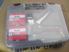 Marken Tacker Handtacker-Set TACK 140 im Koffer, inkl. 1000 Klammern / H2Pal2