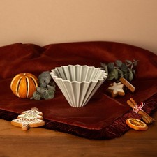 Origami keramik kaffeetropfer - origami,