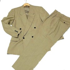 90er Vintage Beige Zweireiher