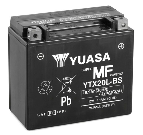 Yuasa ytx20l batterie - ytx20l-bs, ah