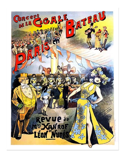 Vintage paris konzert - vintage,
