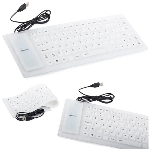 Flexible silikon tastatur usb - silikon,