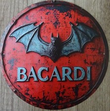 Bacardi Aluminium Metallschild