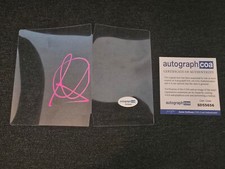 TILL LINDEMANN signed In Person FUNKO POP WINDOW RAMMSTEIN ACOA