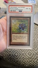 Collectors Edition schwarzer Lotus - MTG - PSA 8 - NM-MT - Magic The Gathering