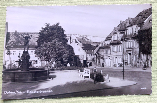 Dohna fleischerbrunnen - ak,