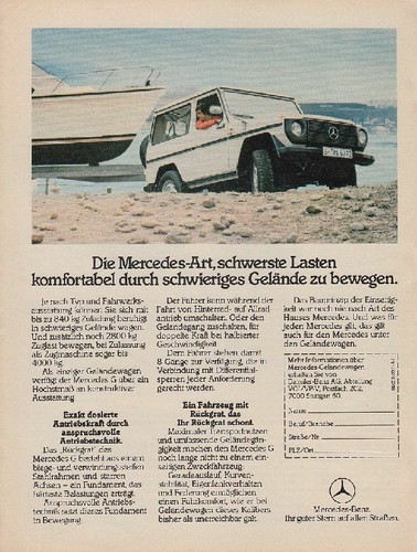 Mercedes benz klasse - mercedes-benz, g-klasse
