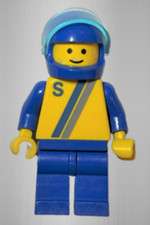 Lego® Minifigur s004, Classic Town,  Service Mitarbeiter Werkstatt Autoreparatur