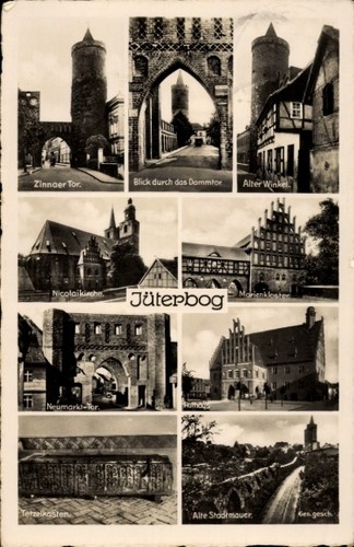 Jüterbog brandenburg - ak,