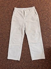 Damen Hose Cord Beige Stretch