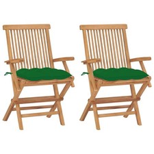 Gartenstühle mit Grünen