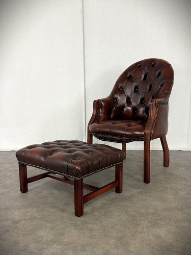 Chesterfield ledersessel mit - ledersessel,