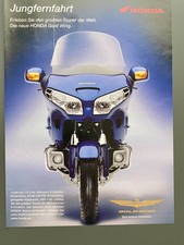 Honda Gold Wing Tourer Motorrad 2001 Vintage Ad Werbung Reklame