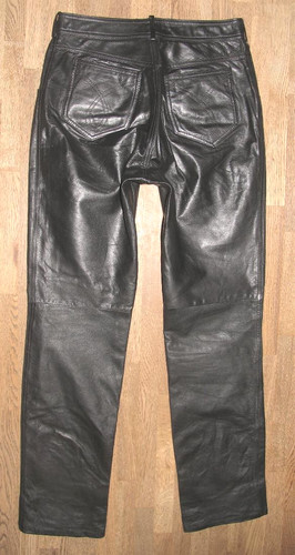 Linus lederjeans - /,