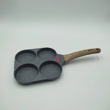 Pfanne mit 4 Löchern Pfanne Omelett Pfannkuchen Maker Kochen GUERI 