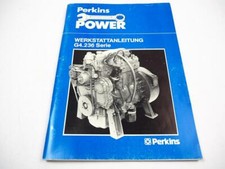 Perkins G4.236 Motor Werkstatthandbuch Reparaturanleitung
