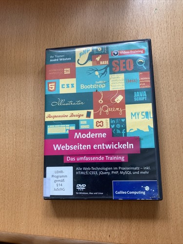Moderne websites entwickeln - moderne,