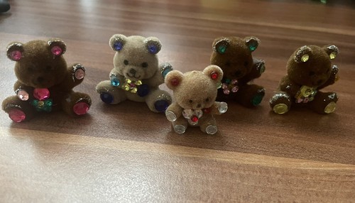 Teddybär figuren bär - 5x,