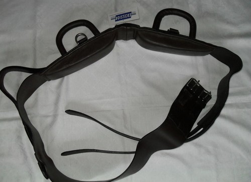 Voltigiergurt braun leder - voltigiergurt,