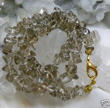 Rauchquarz edelstein kette - rauchquarz, edelstein-kette