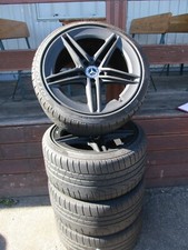 AMG C63 Mercedes W205 Kompletträder 285/30 R19 255/35 R19 Pulverbeschichtet