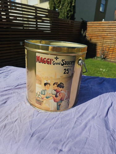 Maggi suppen blechdose - maggi, (eimer)