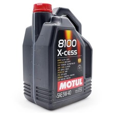 5 Liter Motul 8100 X-cess 5W40 Motoröl MB 229.5 226.5 A3 B4 API SP A40