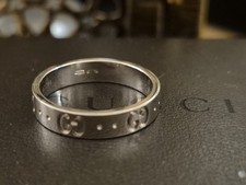 GUCCI Icon Ring 18K Weißgold