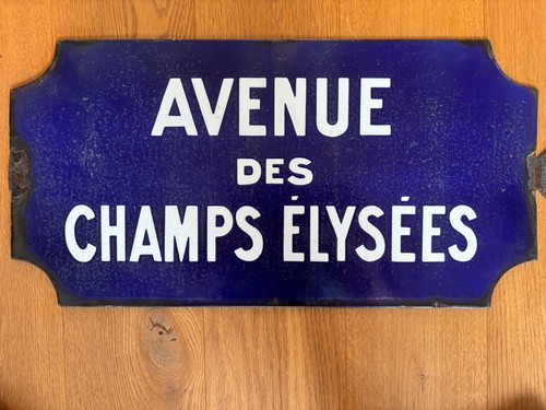 Altes emailschild avenue des - altes,