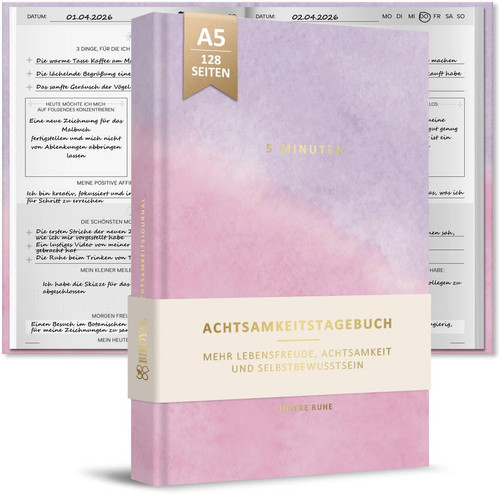 Achtsamkeitstagebuch für