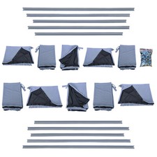 Maß Gardinen Set blickdicht